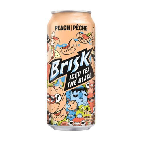 Brisk Iced Tea Peach 710 ml (can)