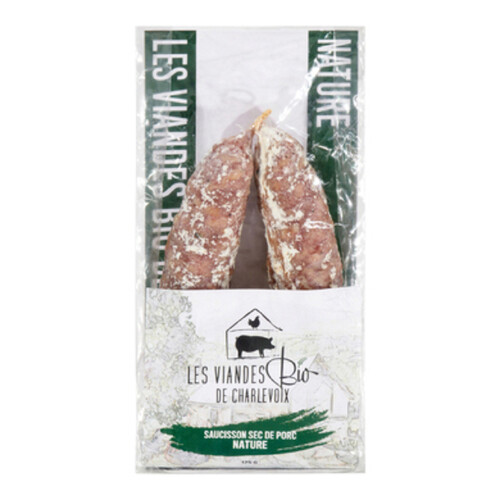 Charlevoix Organic Meats Nature Rondins 125 g