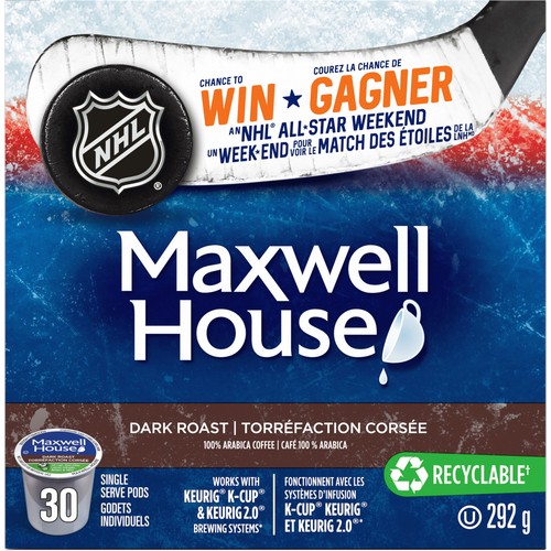 Maxwell House Dark Roast Coffee Keurig K-Cup Pods