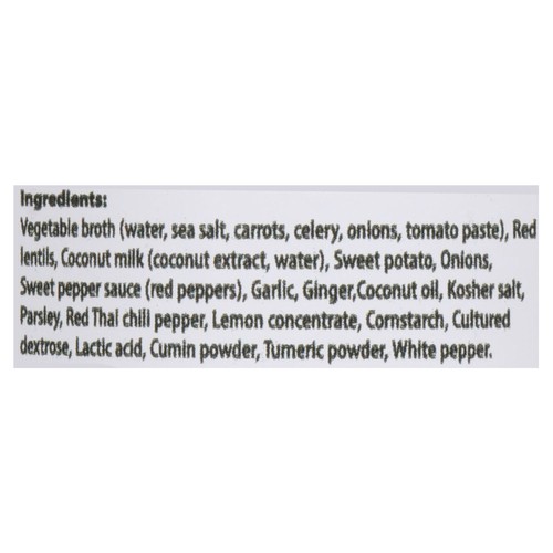 Just Soup Gluten-Free Soup Thai Lentil Coconut 480 ml