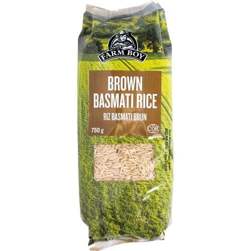 Farm Boy Basmati Rice Brown 750 g
