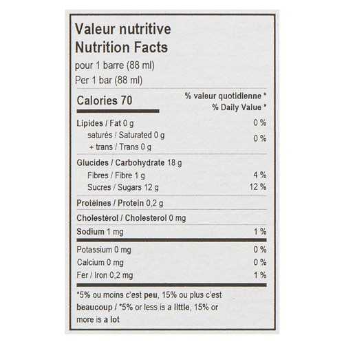Solo Fruit Dairy-Free Organic Sorbet Bars Mango 3 x 88 ml