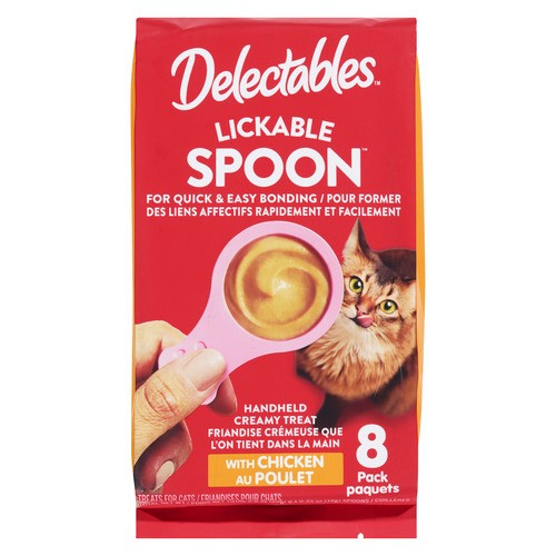 Delectables Lickable Spoon Handheld Creamy Treat Chicken 80 g