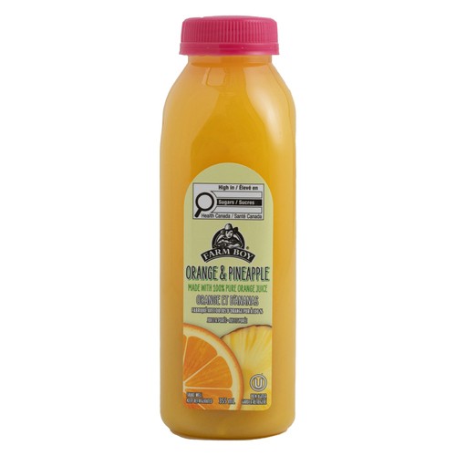 Farm Boy Juice Orange & Pineapple 355 ml (bottle)