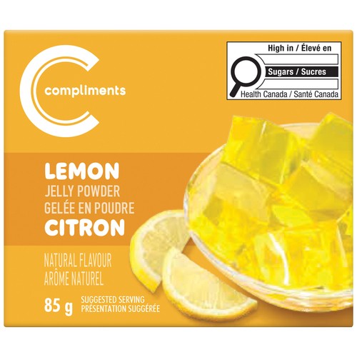 Compliments Jelly Powder Lemon 85 g