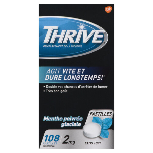 Thrive 2mg Nicotine Lozenge Mint 108 EA