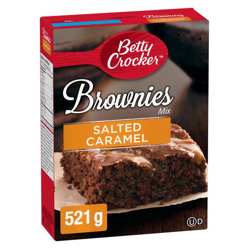 Betty Crocker Brownies Mix Salted Caramel 521 g