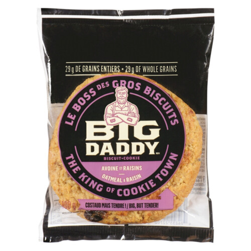 Big Daddy Cookies Oatmeal Raisin 100 g