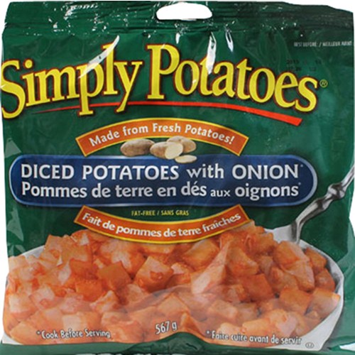 Simply Potatoes Diced Potatoes With Onion 567 g