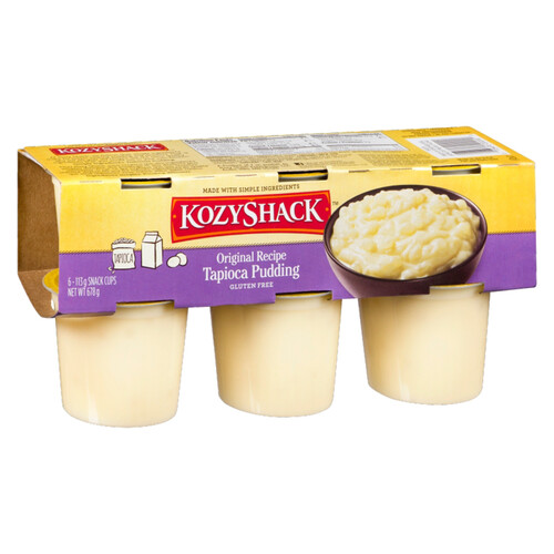 Kozy Shack Gluten-Free Tapioca Pudding Original Recipe 6 x 113 g