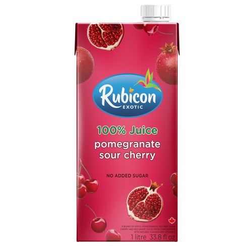 Rubicon 100% Juice Pomegranate Sour Cherry 1 L