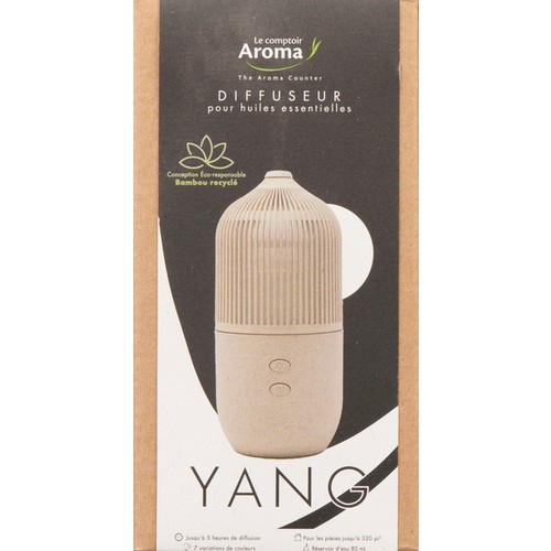The Aroma Counter Yang Ultrasonic Diffuser For Essential Oils 1 EA