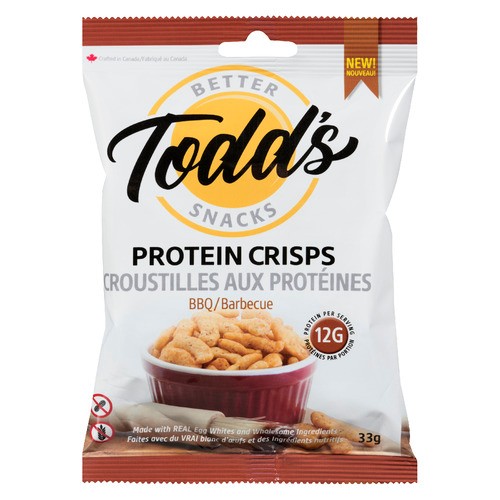 Todd's Protein Crisps BBQ 33 g