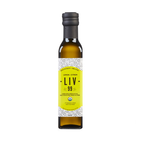 LIV99 Organic Olive Oil With Lemon 250 ml