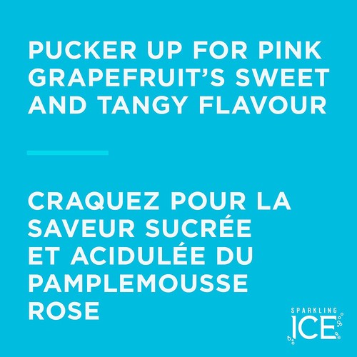 Sparkling Ice Sparkling Water Pink Grapefruit 503 ml (bottle)