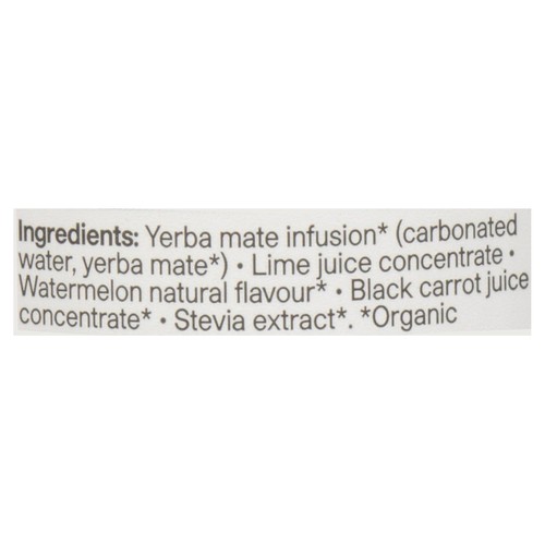 Mate Libre Organic Energy Infusion Watermelon 330 ml