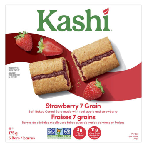 Kashi Cereal Bar 7 Grains Strawberry 175 g