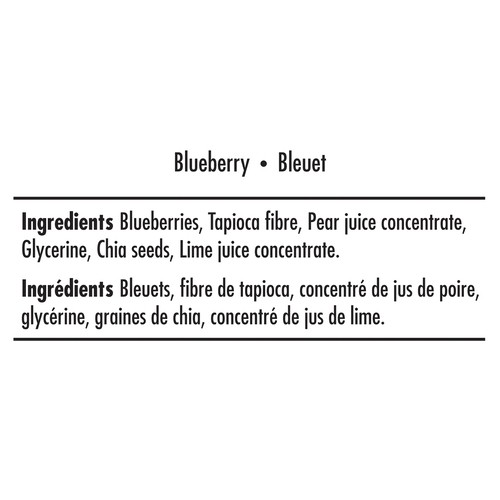 Healthy Crunch Chia Jam Blueberry 230 ml