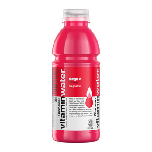 Glacéau Mega-C Vitaminwater Dragonfruit  591 ml (bottle)