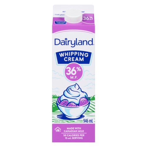 Dairyland 36 Whipping Cream 946 ml Voilà Online Groceries & Offers