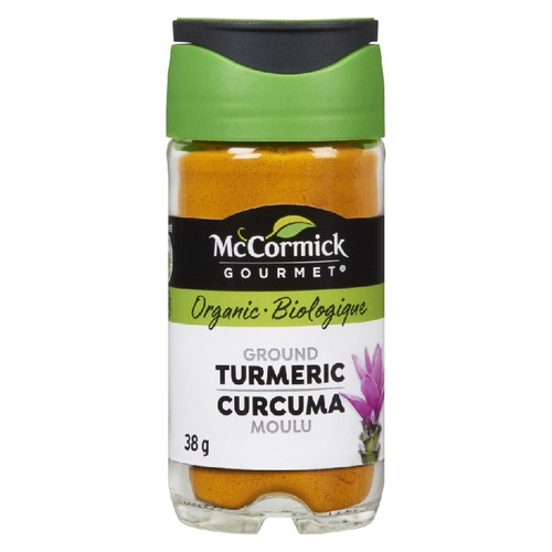 McCormick Gourmet Organic Spice Ground Turmeric 38 g