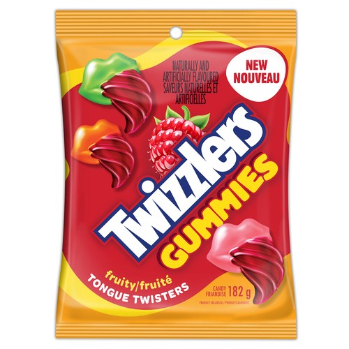 Twizzlers Tongue Twister Fruity Gummies 182 g
