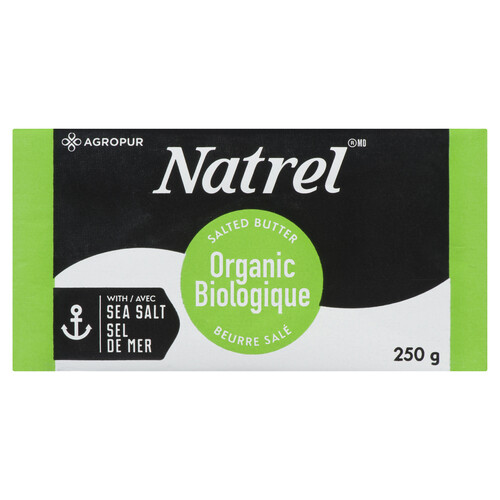 Natrel Organic Salted Butter 250 g