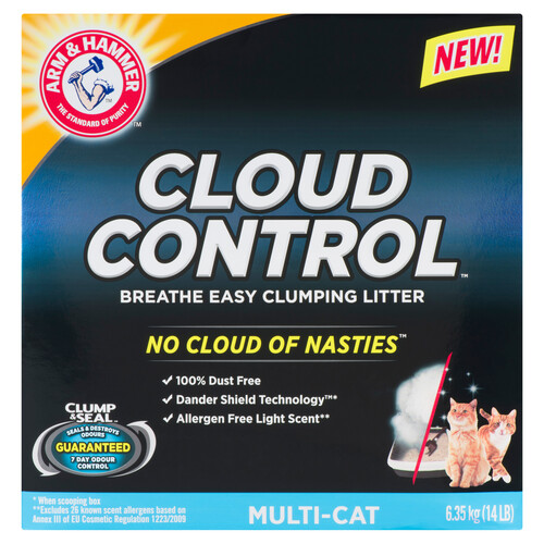 Arm and hammer multi outlet cat clump and seal