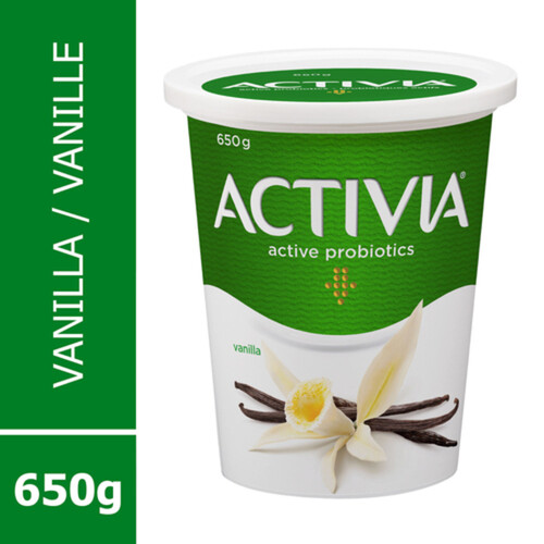 Activia Yogurt With Probiotics Vanilla Flavour 650 g