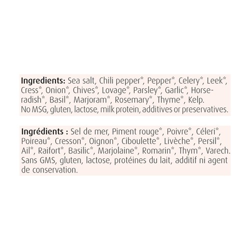 Herbamare Organic Spicy Herbed Sea Salt 250 g
