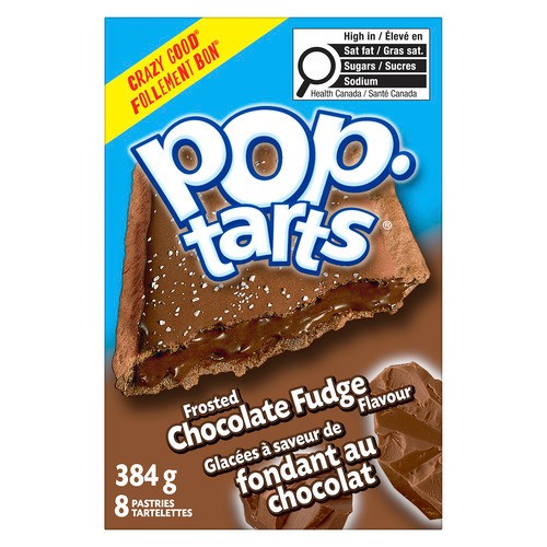 Kellogg's Pop Tarts Frosted Chocolate Fudge 8 x 48 g