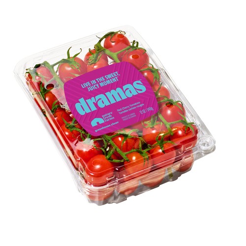 Nature Fresh Farms Dramas Cherry Tomatoes Red On The Vine 340 g