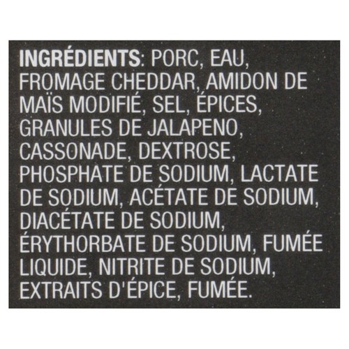 Capital Fine Meats Smokies Cheddar Jalapeno 900 g