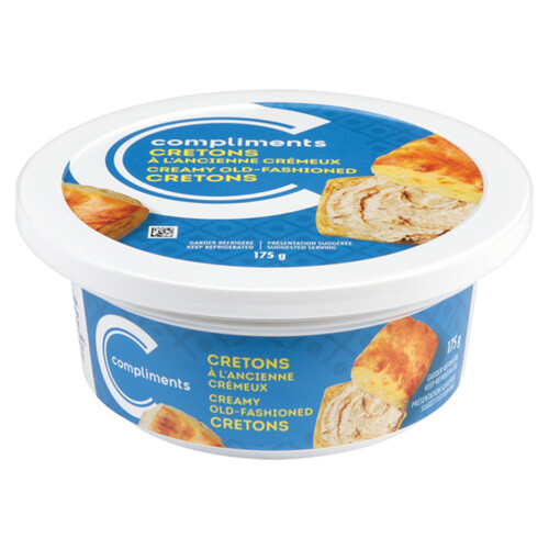 Compliments Creamy Cretons Old Fashioned 175 g
