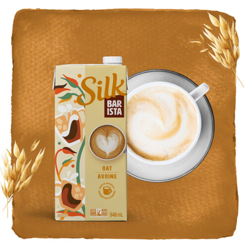 Silk Barista Plant Based Dairy Free Oat Milk Original 946 ml