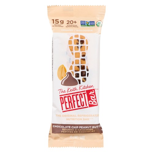 Perfect Bar Organic Protein Bar Dark Chocolate Chip Peanut Butter 65 g