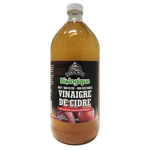 Farm Boy Organic Apple Cider Vinegar 945 ml