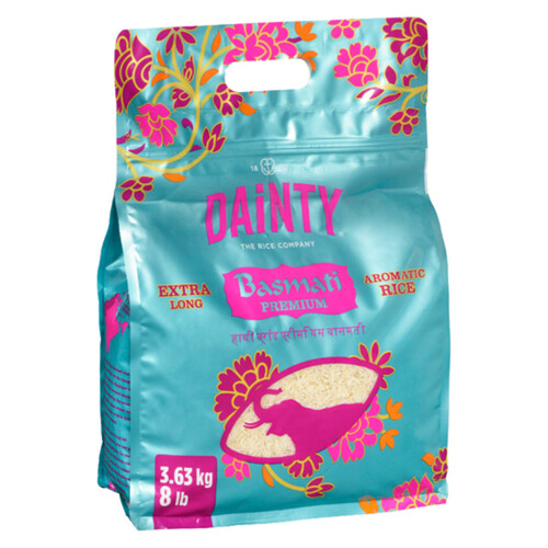 Dainty Rice Basmati Extra Long Value Size 3.63 kg