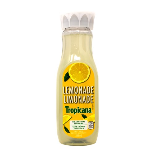 Tropicana Juice Lemonade Made With Real Fruit 355 ml (bottle)
