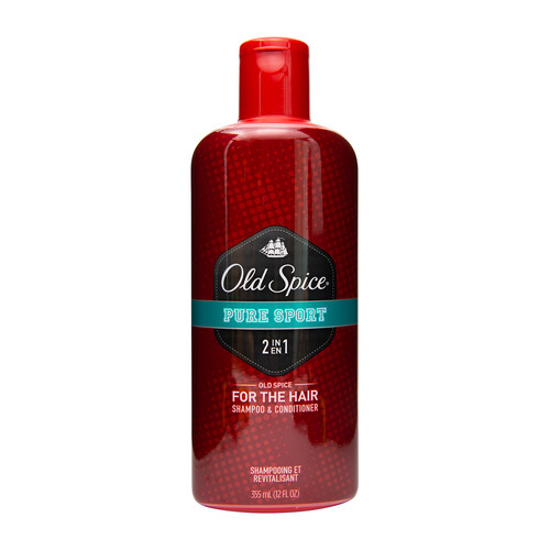 Old Spice Pure Sport Shampoo and Conditioner 355 mL