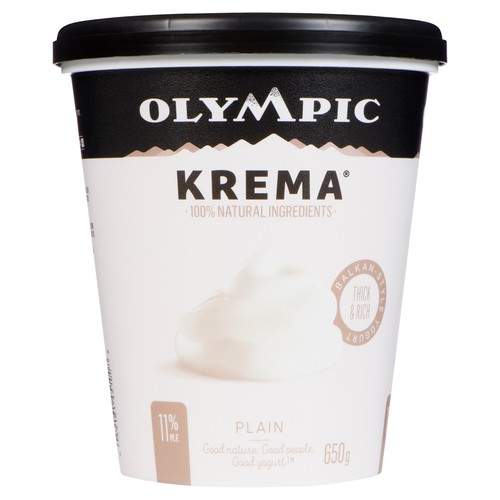 Voilà Online Grocery Delivery Olympic Krema 11 Yogurt Plain 650 g