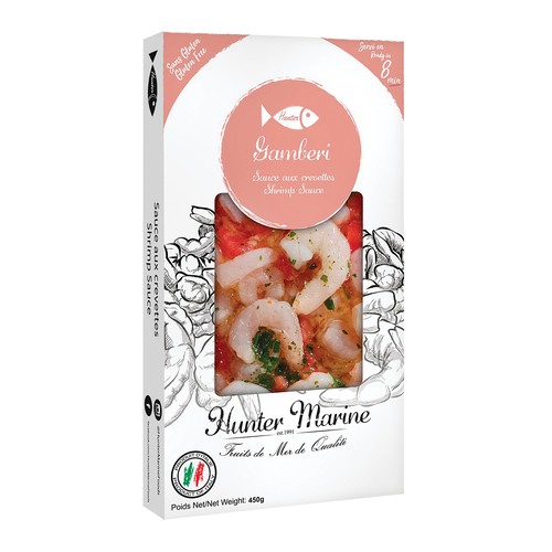 Hunter Marine Gamberi Italian Shrimp Sauce 450 g (frozen)