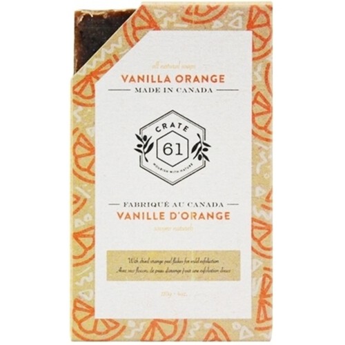 Crate 61 Soap Vanilla Orange 1 Bar 110 g