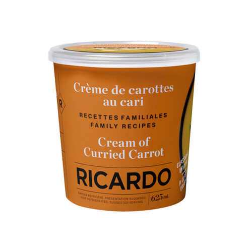 RICARDO Soup Carrot Curry Cream 625 ml