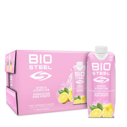 BioSteel Pink Lemonade Sports Drink 500 ml