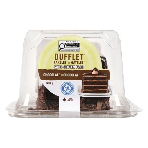 Dufflet Gluten-Free Cakelet Chocolate 650 g (frozen)