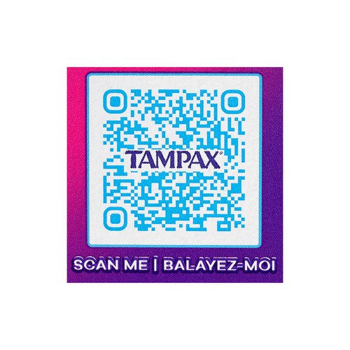 Tampax Radiant Tampons Super Unscented 42 Count
