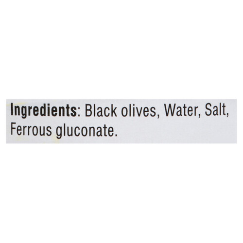 Pastene Black Olives Pitted 398 ml