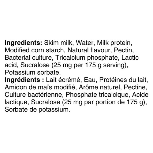 Yoplait 0% Yogurt Source Protein Vanilla 650 g