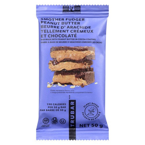 Trubar Bar Smother Fudger Peanut Butter 50 g